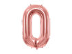 Picture of FOIL BALLOON NUMBER 0 ROSE GOLD 34 INCH